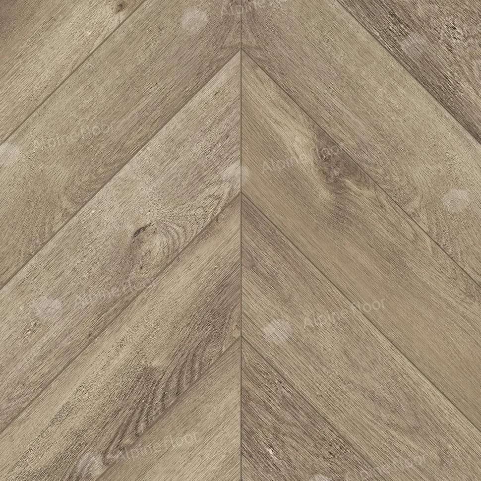 Alpine Floor Chevron Дуб натуральный отбеленный